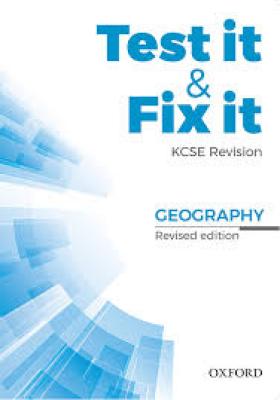 Oxford Test It &amp; Fix It Geography